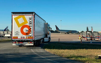 Recogiendo material para MOTOGP