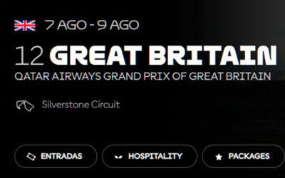 Del 7 al 9 de agosto nos vemos en Silverstone